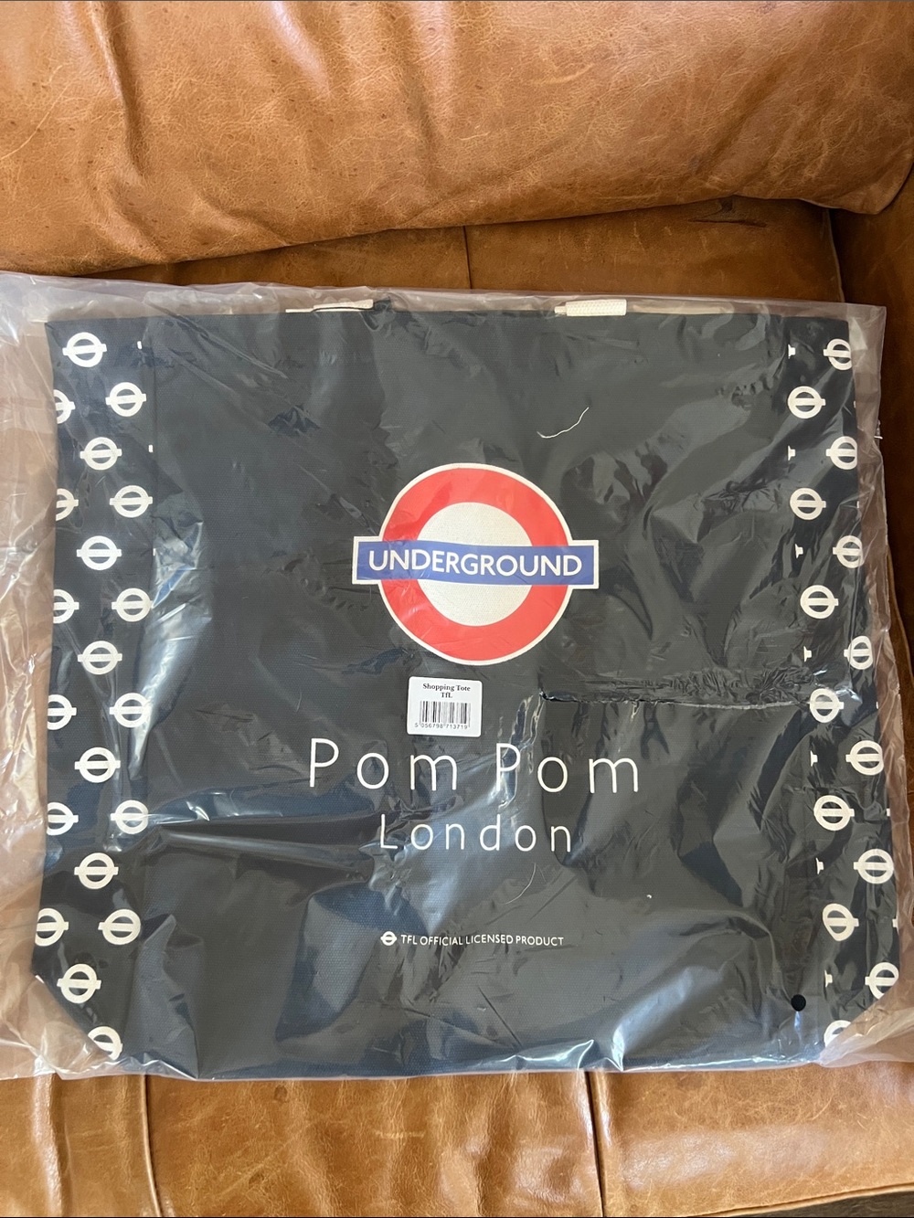 Pom Pom London TRL Underground Tote Bag NWT